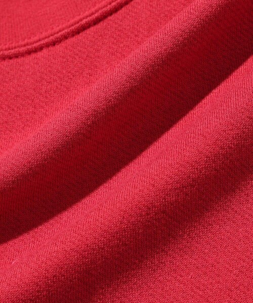 ADAM ET ROPE'(アダムエロペ)の「【AURALEE/オーラリー】HIGH TWIST LIGHT SWEAT P/O(スウェット・メンズ・ブラック/レッド・3/4/5)」の16枚目の写真