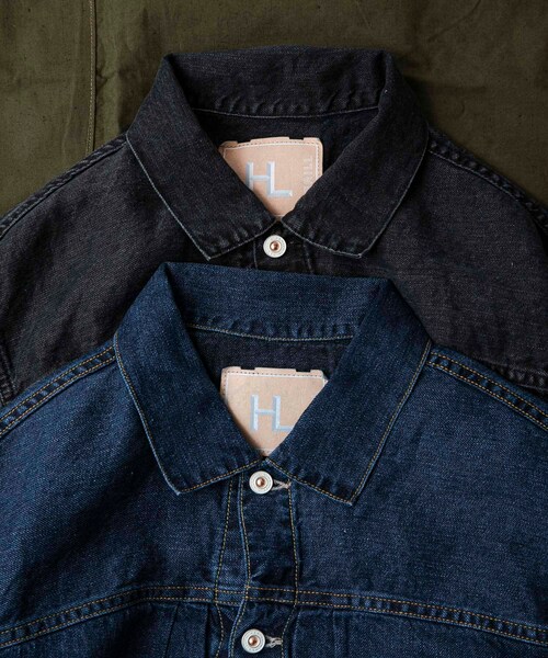 URBAN RESEARCH（アーバンリサーチ）の「HERILL　LinenDenim XXJacket（デニムジャケット・メンズ・Vintage w/Black VTG・2/3）」の9枚目の写真