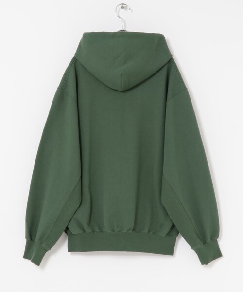 URBAN RESEARCH（アーバンリサーチ）の「LQQK Studio　sweat zip hoodie（パーカー・メンズ・GREEN/Black・L/XL）」の11枚目の写真