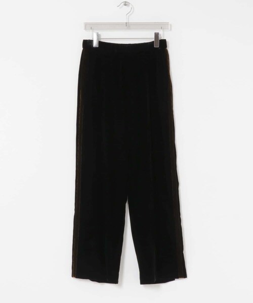 URBAN RESEARCH(アーバンリサーチ)の「サイドラインベロアイージーパンツ(その他パンツ・レディース・BROWN/BLACK・36/38)」の14枚目の写真