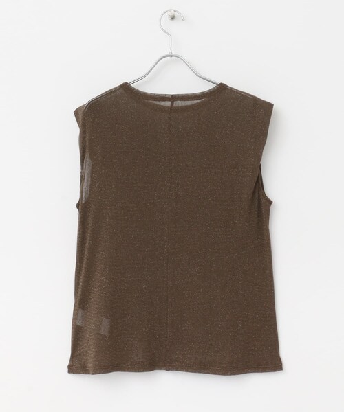 URBAN RESEARCH ROSSO（アーバンリサーチロッソ）の「ラメチュールタンクトップ（タンクトップ・レディース・OFF WHITE/BROWN・FREE）」の21枚目の写真