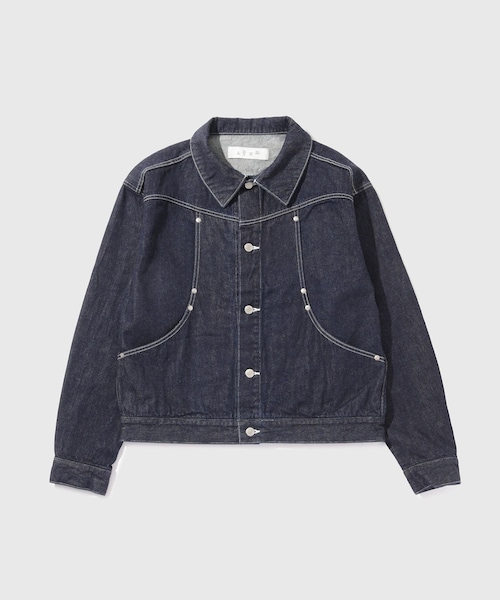 ADAM ET ROPE'(アダムエロペ)の「【BAL/バル】CARB POCKET DENIM JACKET(デニムジャケット・メンズ・ブラック/ネイビー・2/3)」の3枚目の写真