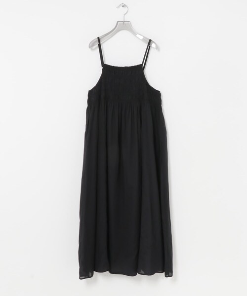 URBAN RESEARCH(アーバンリサーチ)の「コットンギャザーキャミワンピース(ワンピース・レディース・BLACK/BROWN/RED・Free)」の10枚目の写真
