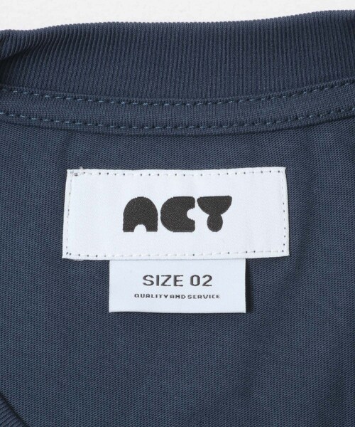 URBAN RESEARCH（アーバンリサーチ）の「Acy　LIGHT TEE（Tシャツ/カットソー・メンズ・WHITE/NAVY・L/XL）」の15枚目の写真