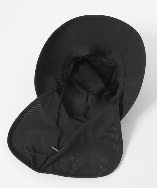 URBAN RESEARCH Sonny Label（アーバンリサーチサニーレーベル）の「ライトウエイトサンガードバケットハット（ハット・メンズ・ブラック/チャコール・One）」の6枚目の写真