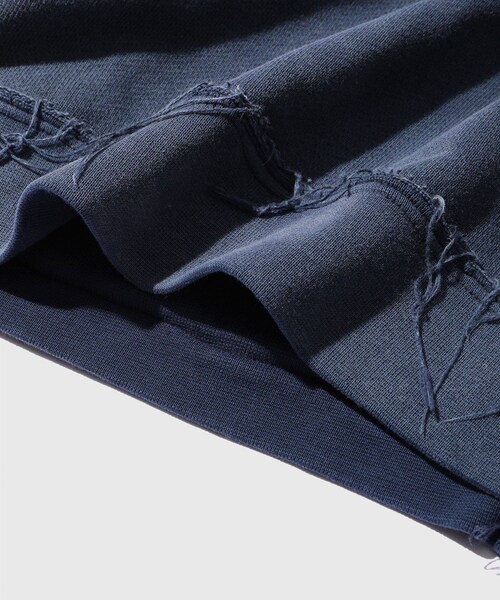 ADAM ET ROPE'(アダムエロペ)の「【CAMIEL FORTGENS/カミエル フォートヘンス】FITTED ZIP HOODIE(パーカー・メンズ・ネイビー・M)」の12枚目の写真