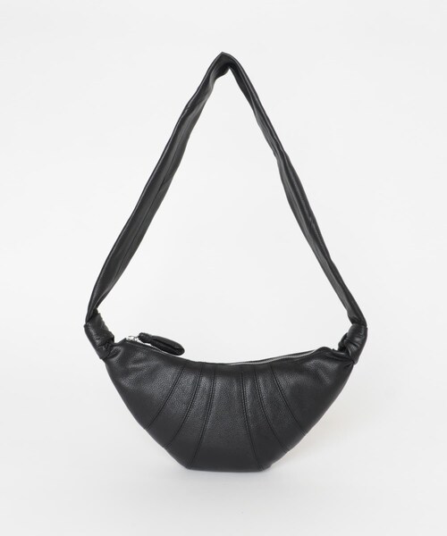 URBAN RESEARCH（アーバンリサーチ）の「LEMAIRE　SMALL CROISSANT BAG（ショルダーバッグ・レディース・CHOCOLATE/BLACK・-0）」の3枚目の写真