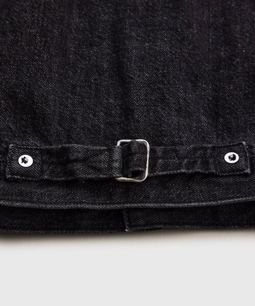 ADAM ET ROPE'(アダムエロペ)の「【NICENESS/ナイスネス】STERLING(デニムジャケット・メンズ・ブラック/ブルー系・L/M)」の16枚目の写真