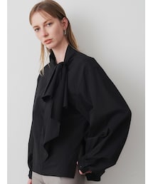 ELENDEEK | ASYMMETRY BOWTIE BL(シャツ/ブラウス)