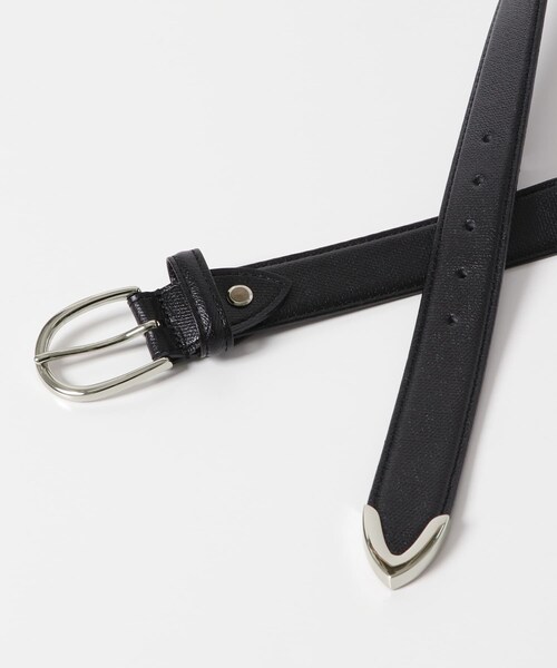 URBAN RESEARCH DOORS(アーバンリサーチドアーズ)の「LIFE STYLE TAILOR サフィアーノレザープンターレベルト(ベルト・メンズ・GRAY/BLACK/BROWN・FREE)」の6枚目の写真