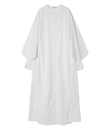 UN3D. | W TRIANGLE TUCK SH OP(シャツワンピース)