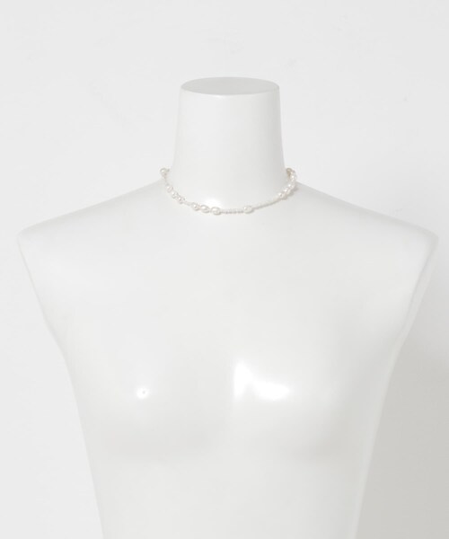 URBAN RESEARCH ROSSO（アーバンリサーチロッソ）の「in mood　BABY&RICEPRL 36CM CHOKER（ネックレス・レディース・WH・-）」の4枚目の写真