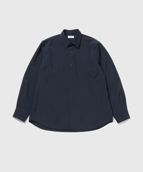 ADAM ET ROPE'（アダムエロペ）の「【NIKKE】レギュラーカラー シャツ / ウォッシャブル（シャツ/ブラウス・メンズ・ブラック/ネイビー/ラベンダー・L/M）」の22枚目の写真