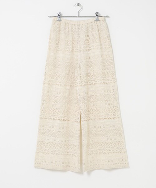 THE GOODLAND MARKET（ザグッドランドマーケット）の「FANAKA　レースパンツ（その他パンツ・レディース・OFF WHITE・Free）」の2枚目の写真