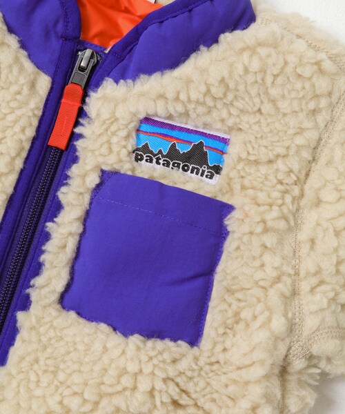 URBAN RESEARCH DOORS(アーバンリサーチドアーズ)の「patagonia Baby Retro-X Jacket(KIDS)(ダウンジャケット/コート・キッズ・DNAT/NLSP/RVAM・3T/4T/5T)」の6枚目の写真
