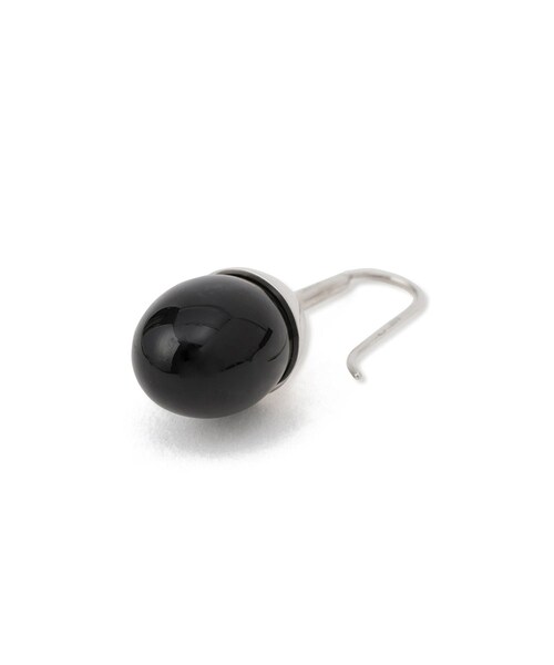 ADAM ET ROPE'(アダムエロペ)の「【EMOELLE】Acorn motif earrings(ピアス(両耳用)・レディース・ブラック系・F)」の7枚目の写真