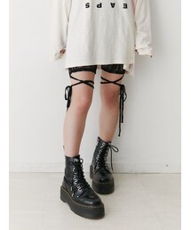 jouetie | レースアップバイカーパンツ(その他パンツ)