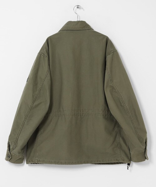 EKAL（エカル）の「nonnative　TROOPER JKT COTTON BACK SATIN VW WITH WINDSTOPPER（ブルゾン・メンズ・BLACK/OLIVE/NAVY・2/3）」の17枚目の写真