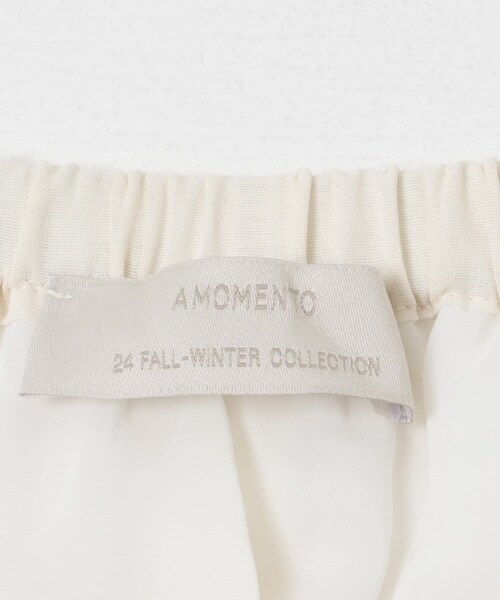 URBAN RESEARCH（アーバンリサーチ）の「AMOMENTO　SHEER PADDED PANTS（その他パンツ・レディース・BLACK/IVORY・0）」の12枚目の写真