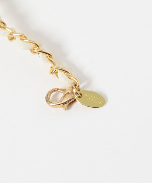URBAN RESEARCH（アーバンリサーチ）の「SUNNY CORDS　EYEWEAR CHAIN3（ネクタイ・レディース・GOLD WHITE・-）」の6枚目の写真