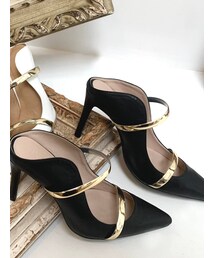 RESEXXY | ゴールドポイントミュール(サンダル)