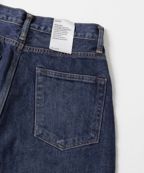 URBAN RESEARCH（アーバンリサーチ）の「CIOTA　スビンコットン13.5ozハイウエストデニム（デニムパンツ・レディース・D BLUE・26/27/28）」の8枚目の写真