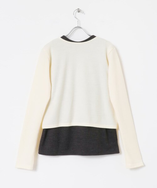 THE GOODLAND MARKET（ザグッドランドマーケット）の「&her　Vest Cardigan Set（カーディガン/ボレロ・レディース・GRYxOFF/CHARCOAL/OFF・FREE）」の13枚目の写真