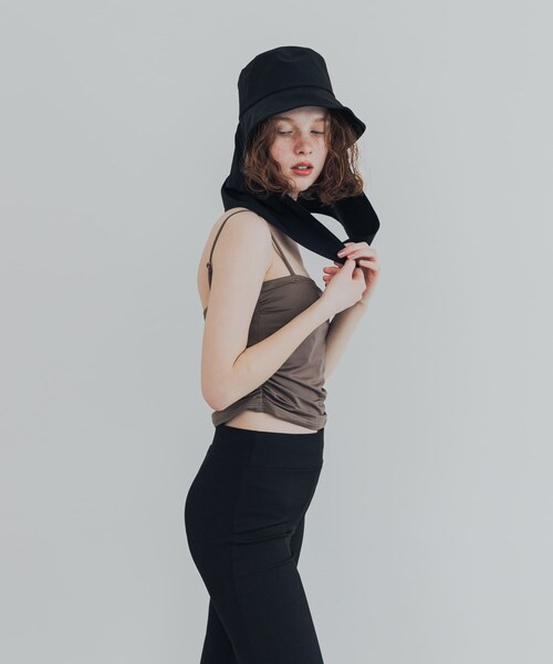 URBAN RESEARCH(アーバンリサーチ)の「『UVカット/撥水』SUN HAT(ハット・レディース・BLACK/BEIGE・-)」の9枚目の写真