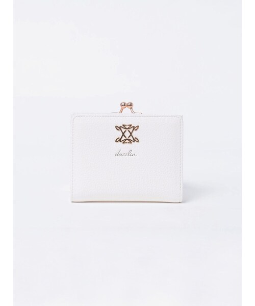 RUNWAY channel SELECTION（ランウェイチャンネルセレクション）の「【dazzlin】スクエアーロゴ がま口ウォレット（財布・レディース・アイボリー/ブラック/ローズ/ボルドー/グリーン/ブルー/ブラウン/ヌード/ベージュ・F）」の22枚目の写真