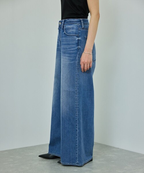 ROPE'（ロペ）の「【Healthy denim（ヘルシーデニム）】 Wild Ginger/WEB・一部店舗限定（デニムパンツ・レディース・キナリ/ネイビー/ブルー系・22/23/24）」の13枚目の写真
