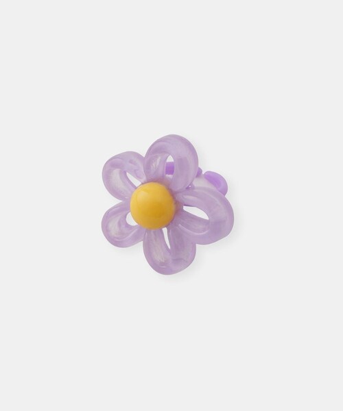 ROPE' PICNIC（ロペピクニック）の「【KIDS/キッズ】フラワークリアリング（リング・レディース・パープル/ピンク/ピンク系/クリーム・F）」の6枚目の写真
