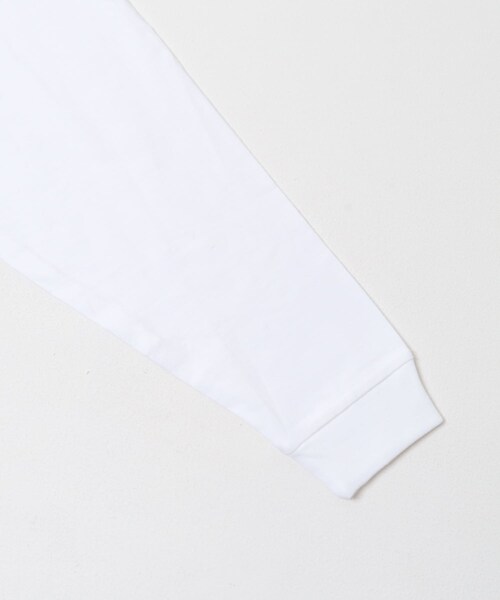 URBAN RESEARCH DOORS（アーバンリサーチドアーズ）の「『別注』HANES×DOORS　BEEFY-T DOORS FIT LONG-SLEEVE（Tシャツ/カットソー・メンズ・ホワイト/グレー/ダークグレー/ブラック/ネイビー・M/L/XL/XXL）」の19枚目の写真