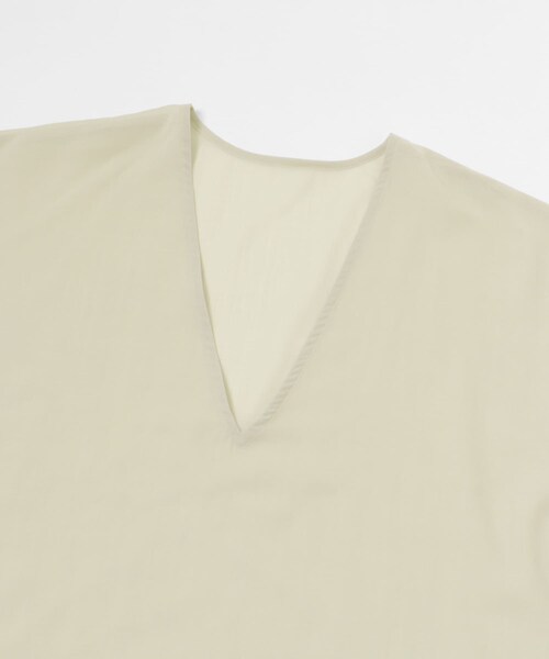 THE GOODLAND MARKET（ザグッドランドマーケット）の「&her　Voile Tops（シャツ/ブラウス・レディース・CREAM・one）」の10枚目の写真