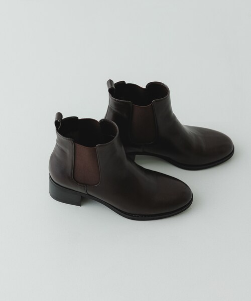 RODE SKO（ロデスコ）の「撥水サイドゴアブーツ（ブーツ・レディース・BLACK/D.BROWN/D.BROWN/S・36/37/38）」の2枚目の写真