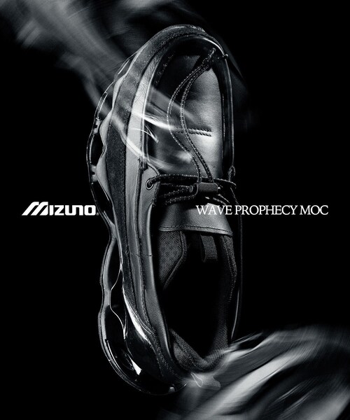 ADAM ET ROPE'（アダムエロペ）の「【MIZUNO/ミズノ】WAVE PROPHECY MOC D1GD2614（スニーカー・メンズ・ブラック・26.0/26.5/27.0/27.5/28.0/28.5/29.0）」の22枚目の写真
