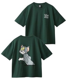 nissen | 【トムとジェリー】ビッグシルエットバックプリントＴシャツ（男の子・女の子）(Tシャツ/カットソー)