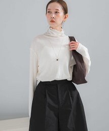 URBAN RESEARCH ROSSO | コットンカシミヤハイネックカットソー(Tシャツ/カットソー)