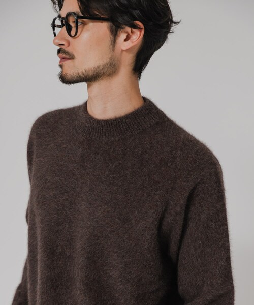 URBAN RESEARCH（アーバンリサーチ）の「FOX CASHMERE CREW-NECK KNIT（ニット/セーター・メンズ・GREGE/D GREEN/BROWN/GRAY・M/L）」の21枚目の写真