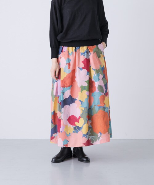 かぐれ（カグレ）の「リバティプリントスカート（スカート・レディース・Clio/Garden/Poppy/Dunclare・FREE）」の21枚目の写真