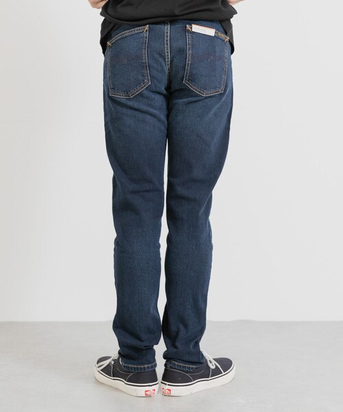 THE GOODLAND MARKET(ザグッドランドマーケット)の「NUDIE JEANS Lean Dean287 New Ink(デニムパンツ・メンズ・INDIGO・26/27/28/29/30/31/32)」の5枚目の写真