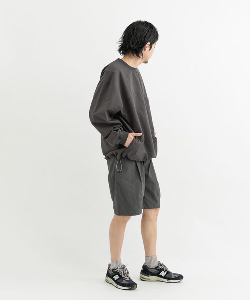 EKAL（エカル）の「『撥水/接触冷感/UR TECH』ナイロンタッサーショーツ（その他パンツ・メンズ・グラファイト/レイクブルー/ネイビー・M/L）」の20枚目の写真