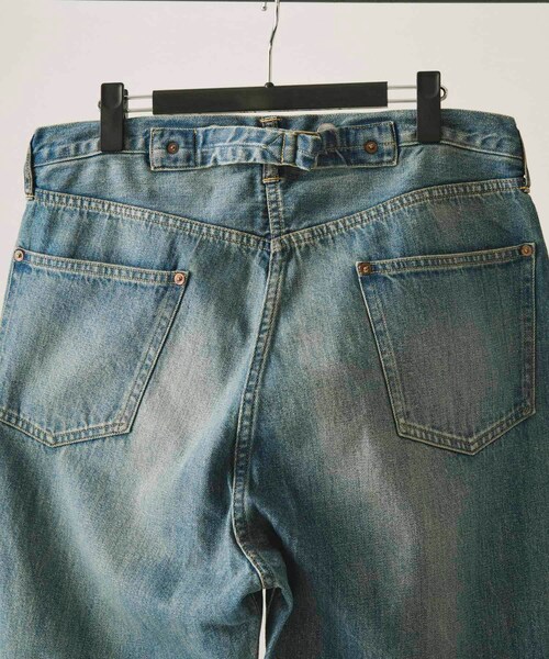 URBAN RESEARCH(アーバンリサーチ)の「A PRESSE No.22 Washed Wide Denim Pants(デニムパンツ・メンズ・INDIGO・30-30/32-30/34-30/36-30)」の4枚目の写真