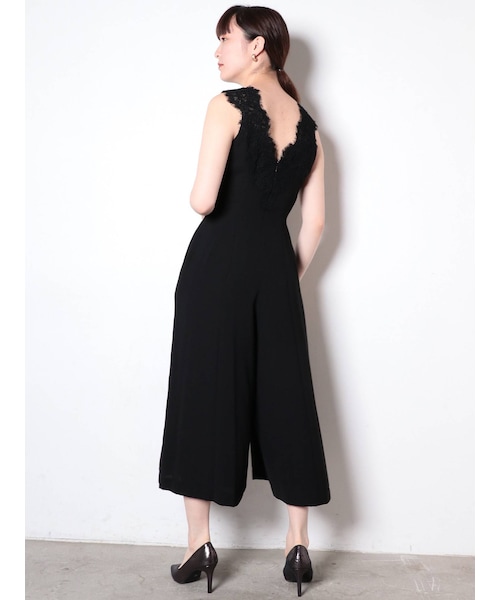 LADYバックVレースコンビネゾン