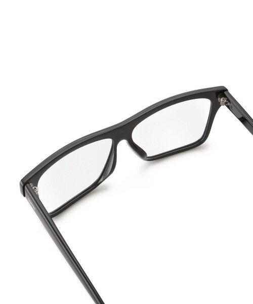 ADAM ET ROPE'（アダムエロペ）の「【VINTAGE EYEWEAR】BLACK SQUARE WELLINGTON（メガネ・レディース・シルバー系・F）」の7枚目の写真