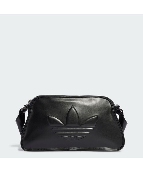 [ADIDAS] ポリウレタン エンボス トレフォイル ショルダーバッグ adidas】ポリウレタンエンボス トレフォイル ショルダーバッグ