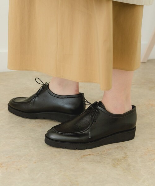 RODE SKO（ロデスコ）の「『MADE IN JAPAN』3センチレースアップシューズ（その他シューズ・レディース・BLACK・36/37/38）」の15枚目の写真