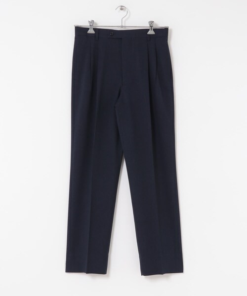 URBAN RESEARCH DOORS（アーバンリサーチドアーズ）の「LIFE STYLE TAILOR　ピンヘッドツイルストレッチ2タックパンツ（スラックス・メンズ・NAVY/CHARCOAL・S/M/L/XL）」の22枚目の写真