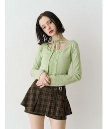 jouetie | レースドッキングニット(ニット/セーター)