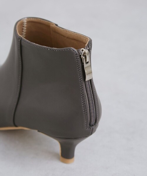 ROPE' PICNIC（ロペピクニック）の「ラインリフトショートブーツ（ブーツ・レディース・ブラック/グレー/ワイン系・23.0/23.5/24.0/24.5）」の17枚目の写真