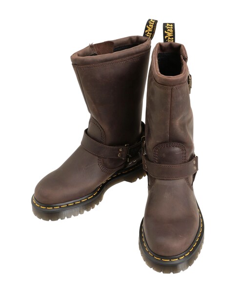 EATME（イートミー）の「【Dr.Martens】ANISTONE HI（ブーツ・レディース・ブラック/ブラウン・M/L）」の4枚目の写真